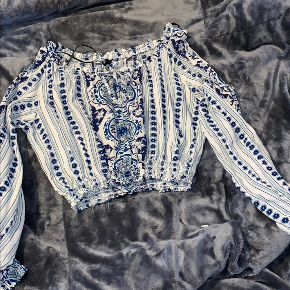 Bohemian crop top